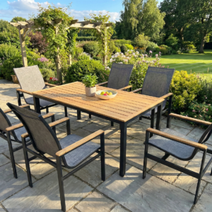 FN22046 - Steel Dining Set, KD